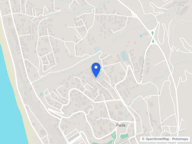 Mappa di Paola, Cosenza