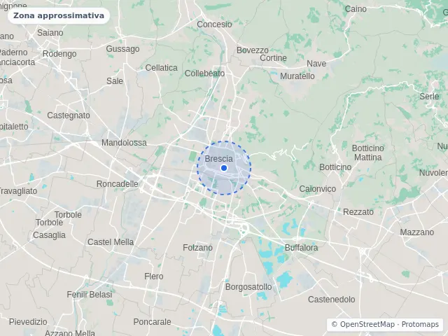 Mappa di Brescia