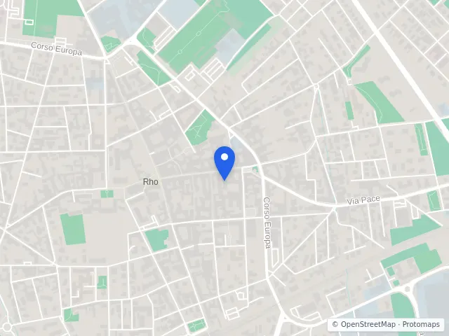 Mappa di Rho, Milano