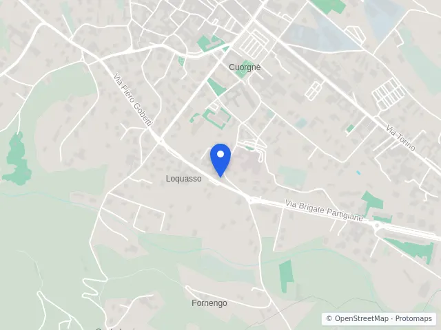 Mappa di Cuorgnè, Torino