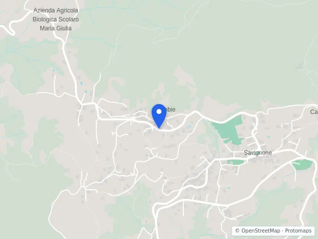 Mappa di Savignone, Genova