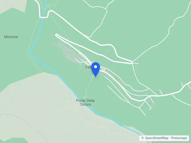 Mappa di Felitto, Salerno