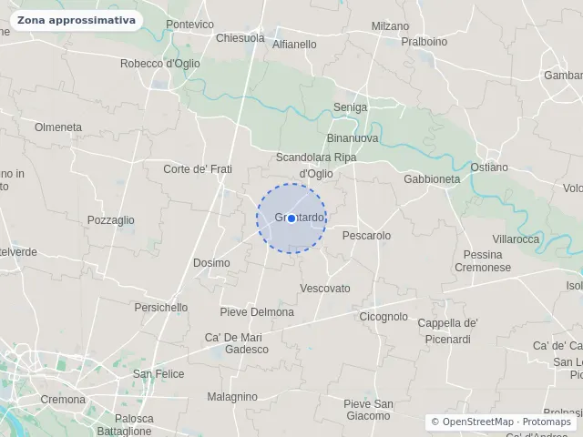Mappa di Grontardo, Cremona
