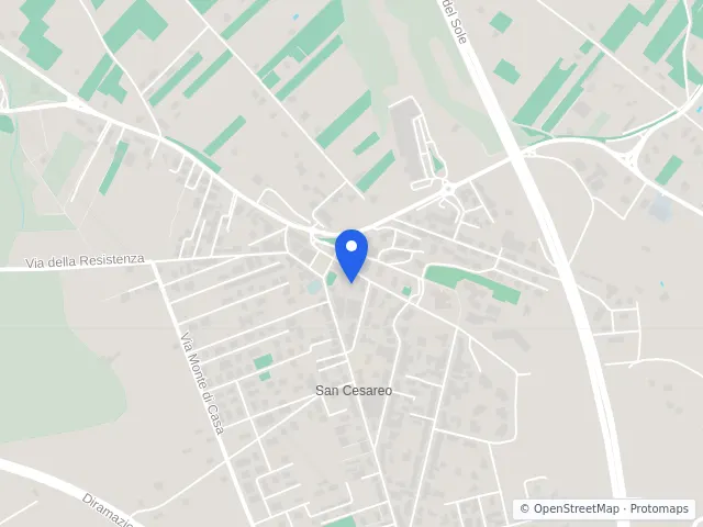Mappa di San Cesareo, Roma