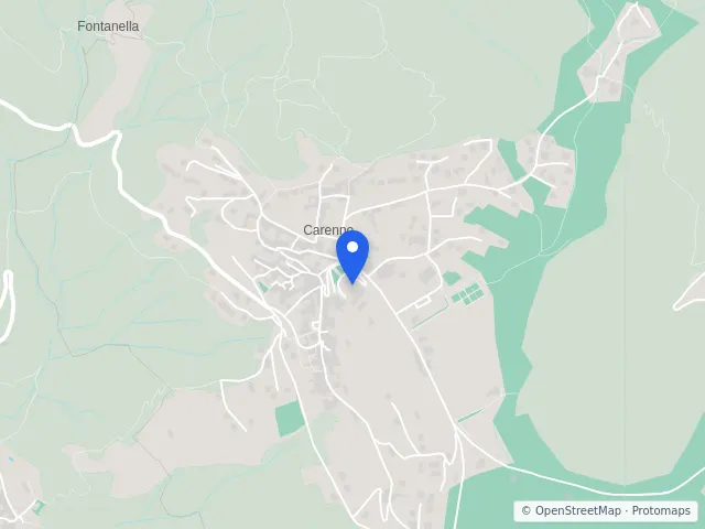 Mappa di Carenno, Lecco