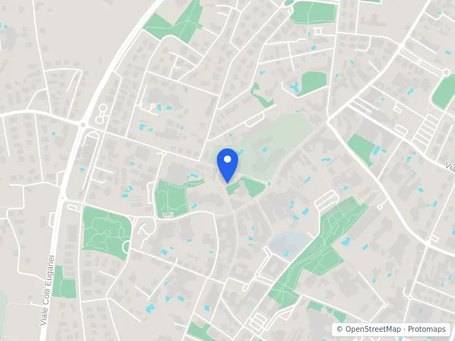 Mappa di Abano Terme, Padova