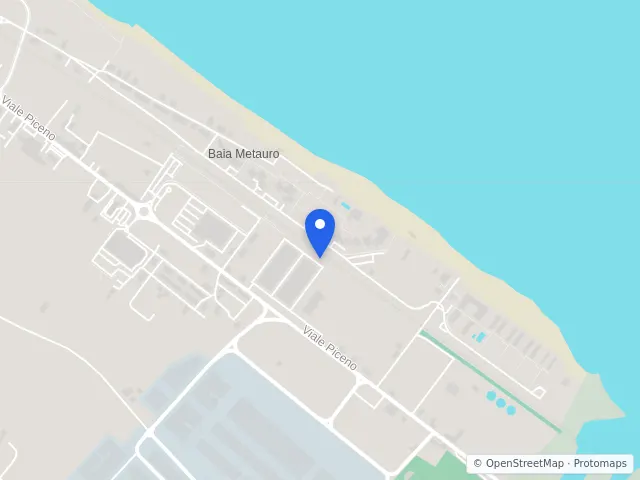 Mappa di Fano, Pesaro e Urbino