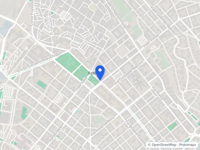 Mappa di Sassari