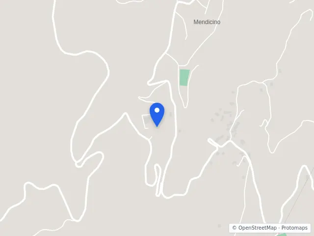 Mappa di Mendicino, Cosenza