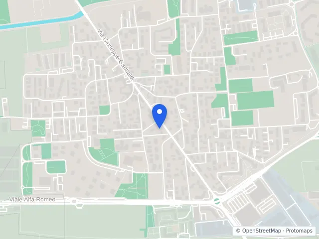 Mappa di Garbagnate Milanese, Milano