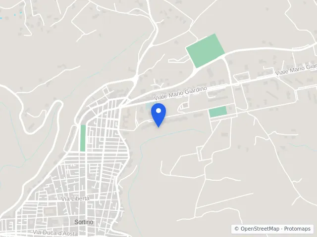 Mappa di Sortino, Siracusa