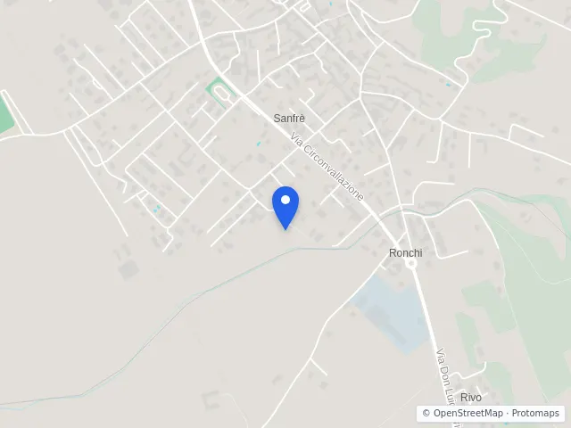 Mappa di Sanfrè, Cuneo