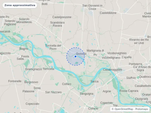 Mappa di Gussola, Cremona