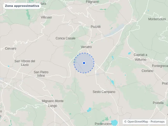 Mappa di Venafro, Isernia