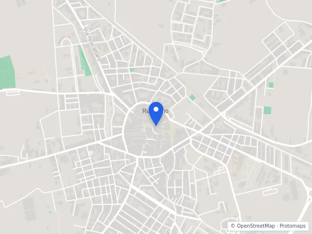 Mappa di Rutigliano, Bari