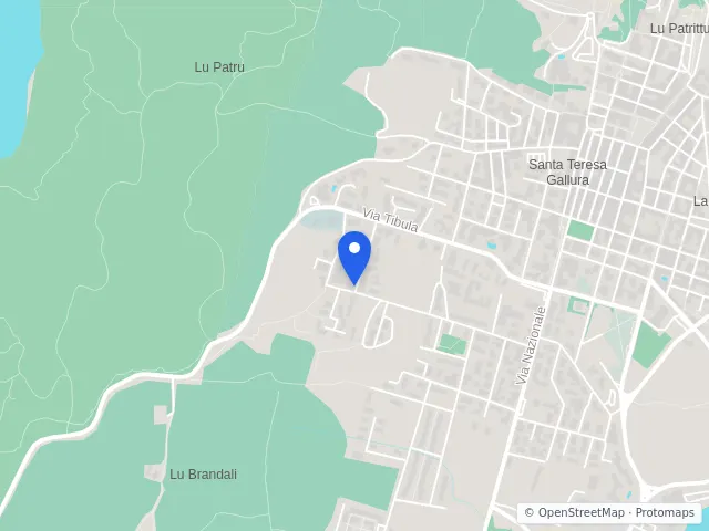 Mappa di Santa Teresa Gallura, Sassari