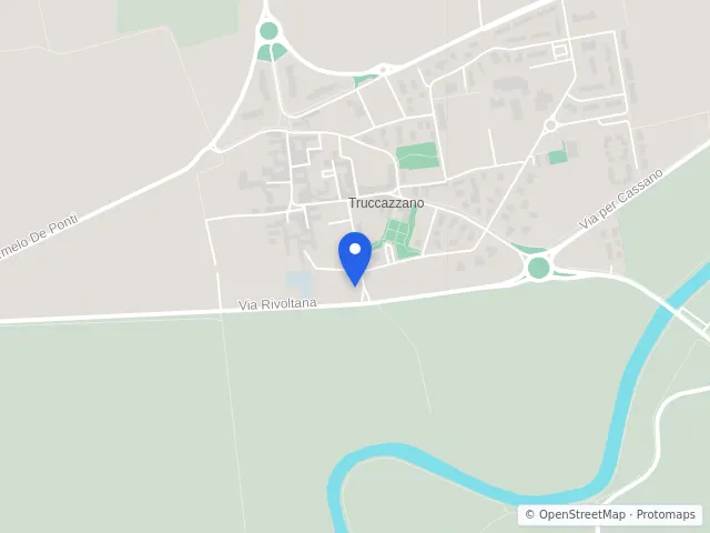 Mappa di Truccazzano, Milano