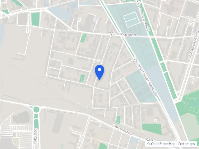 Mappa di Torino