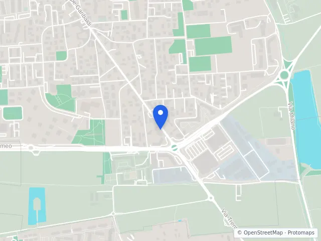Mappa di Garbagnate Milanese, Milano