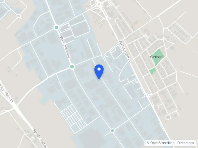 Mappa di Città di Castello, Perugia
