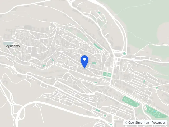 Mappa di Agrigento
