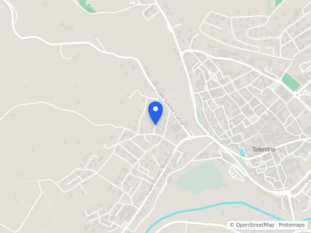 Mappa di Tolentino, Macerata
