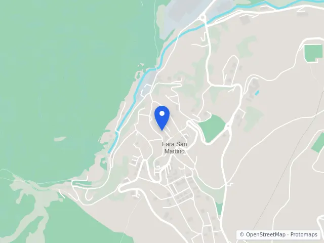 Mappa di Fara San Martino, Chieti