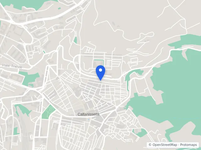 Mappa di Caltanissetta