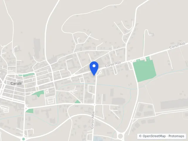 Mappa di Canale, Cuneo