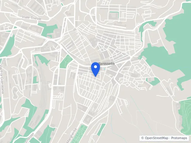 Mappa di Caltanissetta