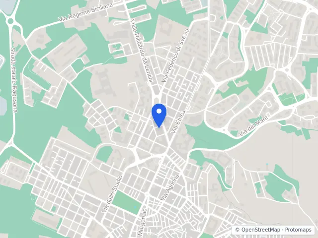 Mappa di Lentini, Siracusa