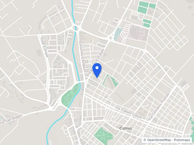 Mappa di Comiso, Ragusa