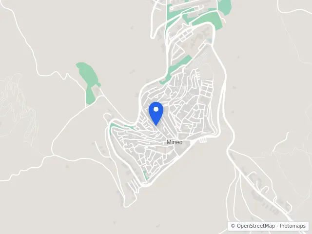 Mappa di Mineo, Catania