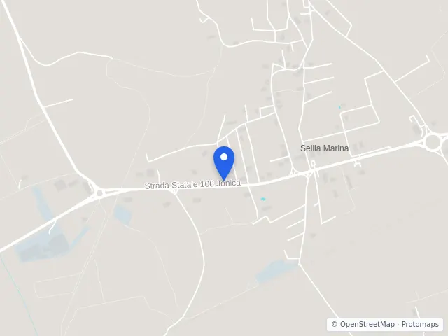 Mappa di Sellia Marina, Catanzaro