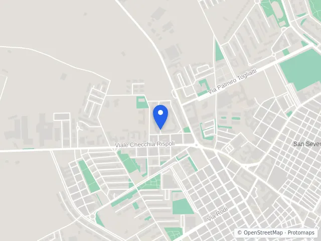 Mappa di San Severo, Foggia