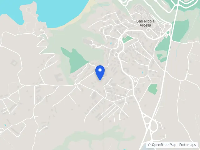 Mappa di San Nicola Arcella, Cosenza