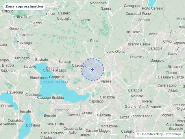 Mappa di Varese