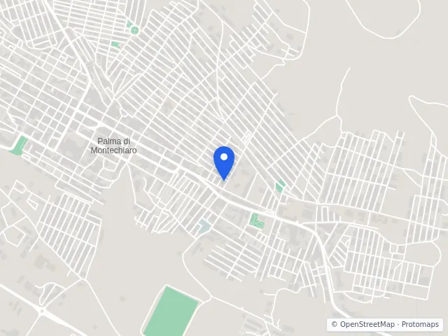 Mappa di Palma di Montechiaro, Agrigento