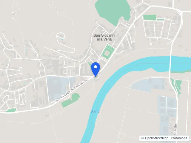 Mappa di Vicopisano, Pisa