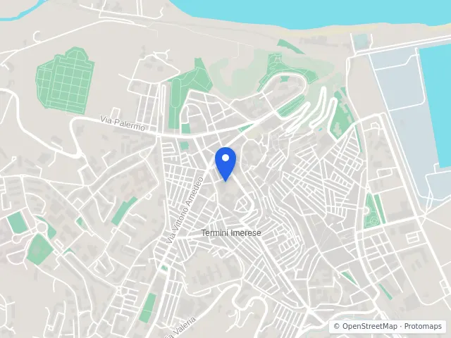 Mappa di Termini Imerese, Palermo