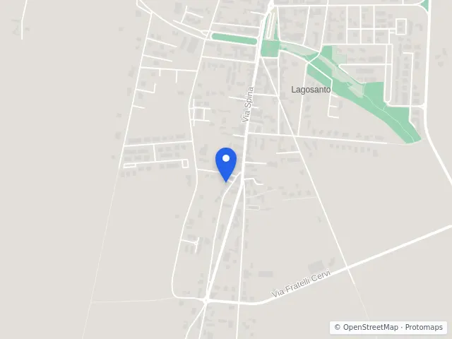 Mappa di Lagosanto, Ferrara