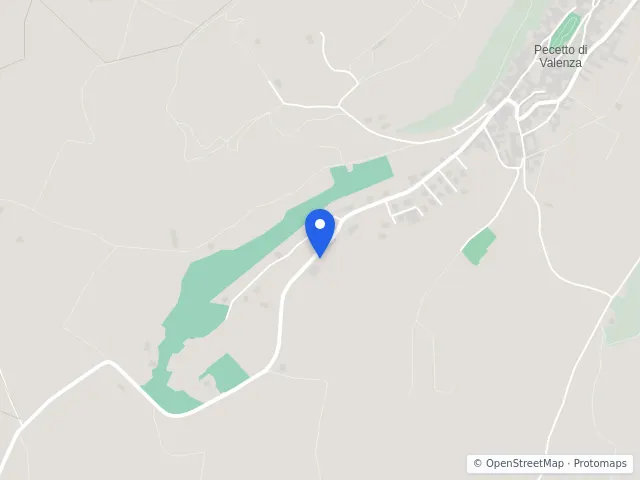 Mappa di Pecetto di Valenza, Alessandria