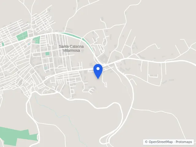 Mappa di Santa Caterina Villarmosa, Caltanissetta