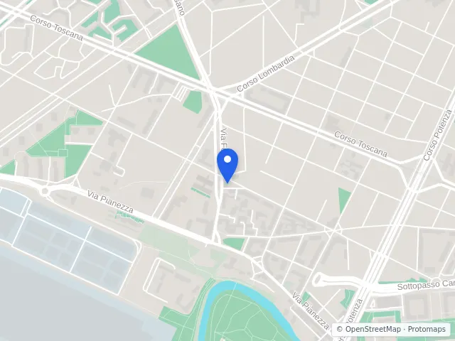 Mappa di Torino