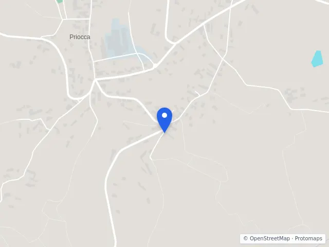 Mappa di Priocca, Cuneo