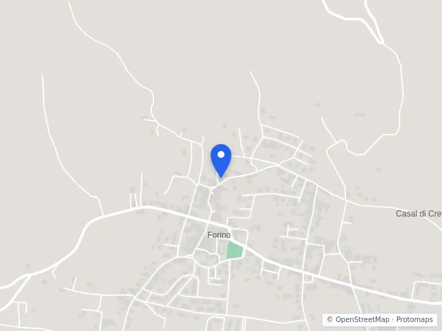Mappa di Forino, Avellino