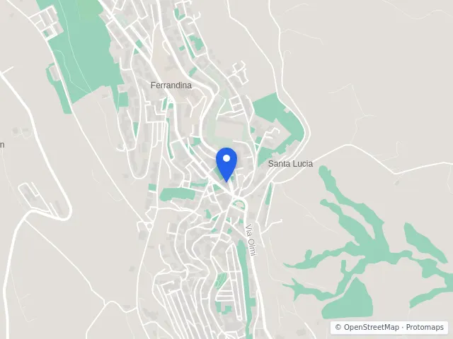 Mappa di Ferrandina, Matera