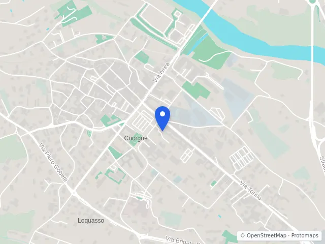 Mappa di Cuorgnè, Torino