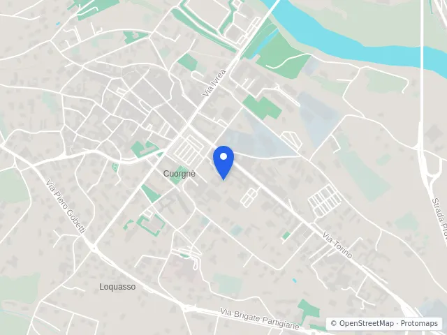Mappa di Cuorgnè, Torino