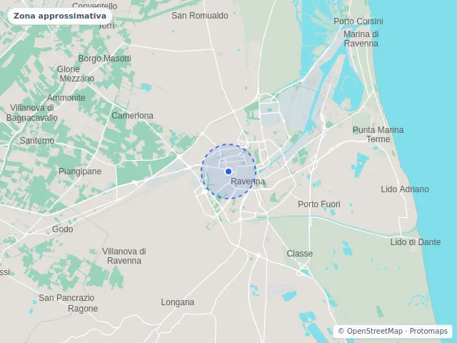 Mappa di Ravenna